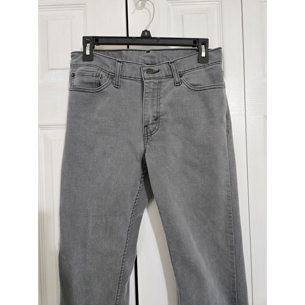 Levi's 511  size 30x30 men's grey bootcut jeans - Picture 2 of 12
